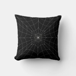 Spiderweb Throw Kissen