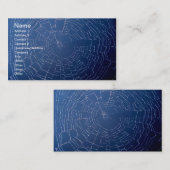 Spiderweb Visitenkarte (Vorne/Hinten)