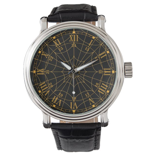 Spiderweb Watch Armbanduhr (Vorderseite)