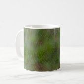 Spiderweb With Droplets Coffee Mug Kaffeetasse (Vorderseite Links)