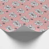 Spiderweb Wrapping Paper Geschenkpapier (Ecke)