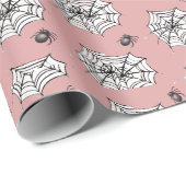 Spiderweb Wrapping Paper Geschenkpapier (Rolleneckpunkt)