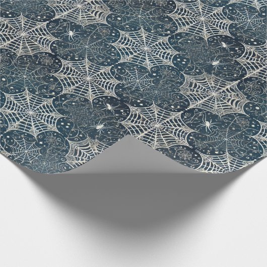 Spiderweb Wrapping Paper Geschenkpapier (Ecke)