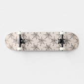 spiderwebgrungepaper BLACK NEURTAL SPIDERWEBS SPID Skateboard (Horizontal)