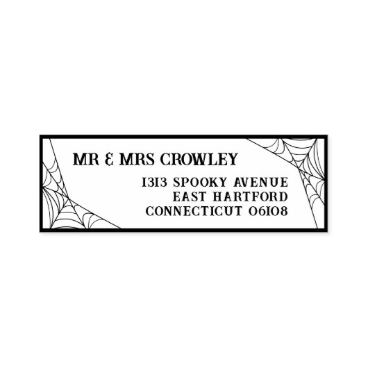 Spiderwebween Goth Mr. & Mrs. Permastempel (Design)