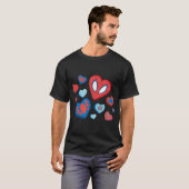 Spidey Hearts Valentinstag T-Shirt (Vorne ganz)
