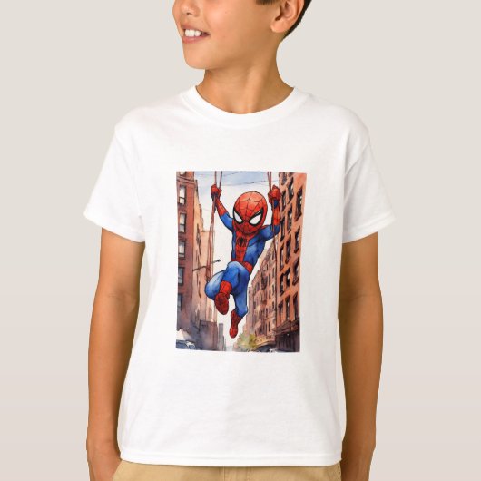 Spidey Swings Adventure T-Shirt (Vorderseite)
