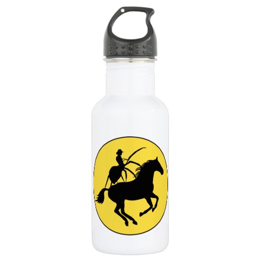 SPIDO PONA - Verwendung von Nouns Funny Grammar Edelstahlflasche (Vorderseite)