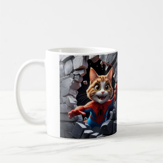 Spidy-Cat-Tasse Kaffeetasse (Links)