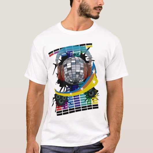 Spiegel-Ball T-Shirt (Vorderseite)