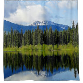 Spiegel-Bild-Duschvorhang Duschvorhang (Vorderseite)