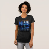 Spiegel-Bild Hearst Schloss-Hallenbad T-Shirt (Vorne ganz)