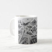 Spiegel-Bild-Spielkarten Kaffeetasse (Vorderseite Links)