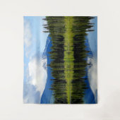 Spiegel-Bild-Wand-Tapisserie Wandteppich (Vorderseite)