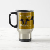 Spiegel-Bild Whippets Reisebecher (Links)