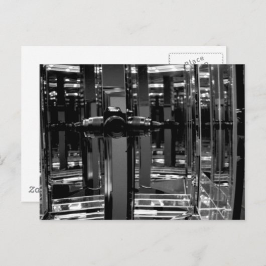 Spiegel der Unendlichkeit Postkarte (Vorne/Hinten)