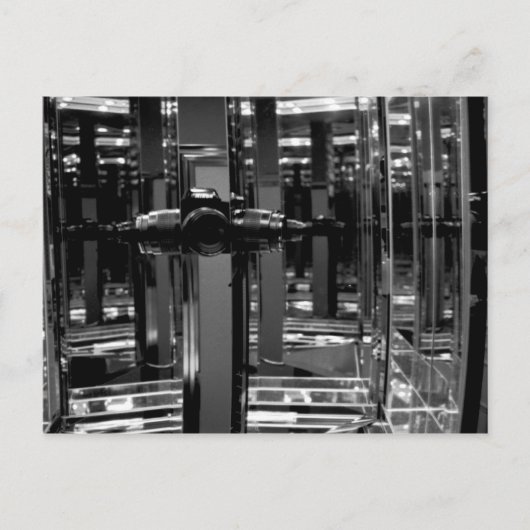 Spiegel der Unendlichkeit Postkarte (Vorderseite)