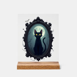 Spiegel der verfluchten Katze Acrylschild