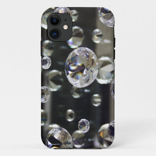 Spiegel des Diamant-3D Case-Mate iPhone Hülle (Rückseite)