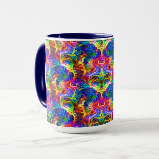 Spiegel des Regenbogen-1 Tasse (Vorderseite Links)