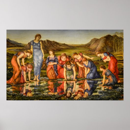 Spiegel des Venus-Posters Poster (Vorne)