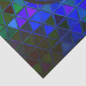 Spiegel-Disco-Ball-starker geometrischer Seidenpapier (Detail)