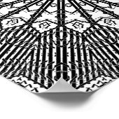 Spiegel-Gitter Poster (Ecke)