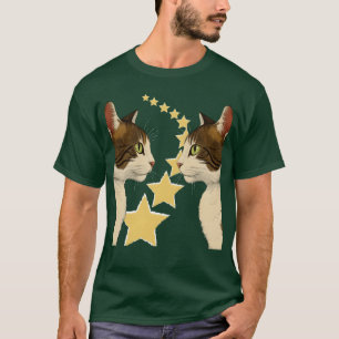 Spiegel Katzen vintage T-Shirt