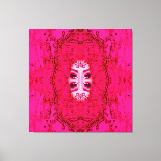 Spiegel Leinwanddruck (Vorderseite)