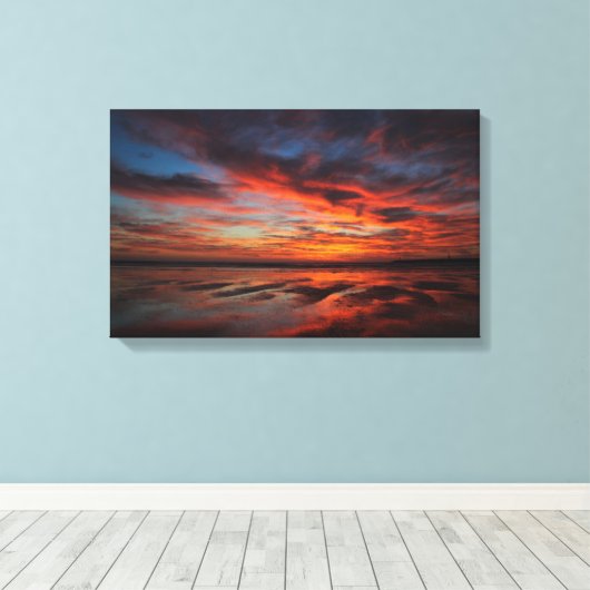 Spiegel Leinwanddruck (Insitu (Holzboden))