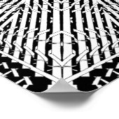 Spiegel-Mandala Poster (Ecke)