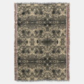 Spiegel mit samtigem Aussehen, klassisch beige Ein Decke (Vorderseite Vertikal)