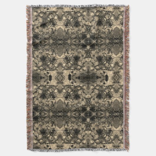 Spiegel mit samtigem Aussehen, klassisch beige Ein Decke (Vorderseite Vertikal)