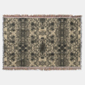 Spiegel mit samtigem Aussehen, klassisch beige Ein Decke (Vorderseite)