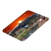 SPIEGEL OZ Sunset on Alps Magnet (Linke Seite)