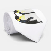 Spiegel-Pinguine Krawatte (Gerollt)