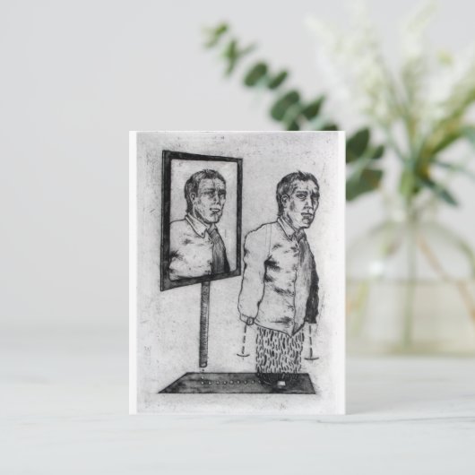 Spiegel Postkarte (Stehend Vorderseite)