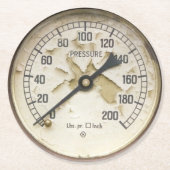 SPIEGEL RUNDER PAPPUNTERSETZER (Vorderseite)