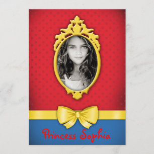 Spiegel, Spiegel auf der Wandprinzessin Einladung