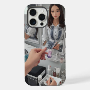 Spiegel Spiegel zum Nachdenken Komfort iPhone 15 Pro Max Hülle