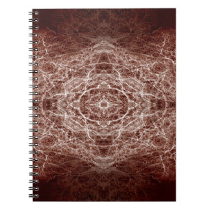 Spiegelbild-Baumstruktur Notizblock