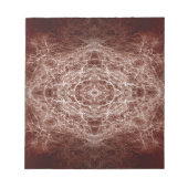 Spiegelbild-Baumstruktur Notizblock (Vorderseite)