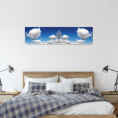 Spiegelbild Himmelspanorama Leinwanddruck (Insitu (Schlafzimmer))