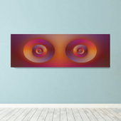 Spiegelbild Leinwanddruck (Insitu (Holzboden))