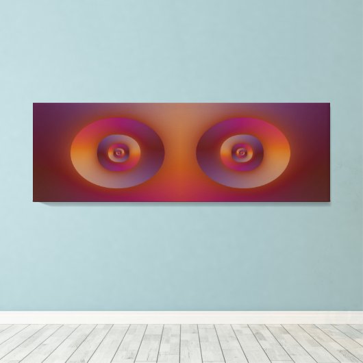 Spiegelbild Leinwanddruck (Insitu (Holzboden))