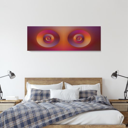Spiegelbild Leinwanddruck (Insitu (Schlafzimmer))