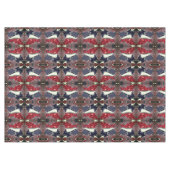 Spiegelbild mit wiederholter Form, über weiß Tischdecke (Vorderseite (Horizontal))