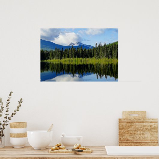 Spiegelbild Poster (Küche)