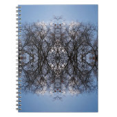 Spiegelbilderbäume Notizblock (Vorderseite)