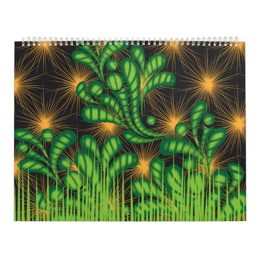 Spiegeldesign und einige Pflanze Kalender (Titelbild)